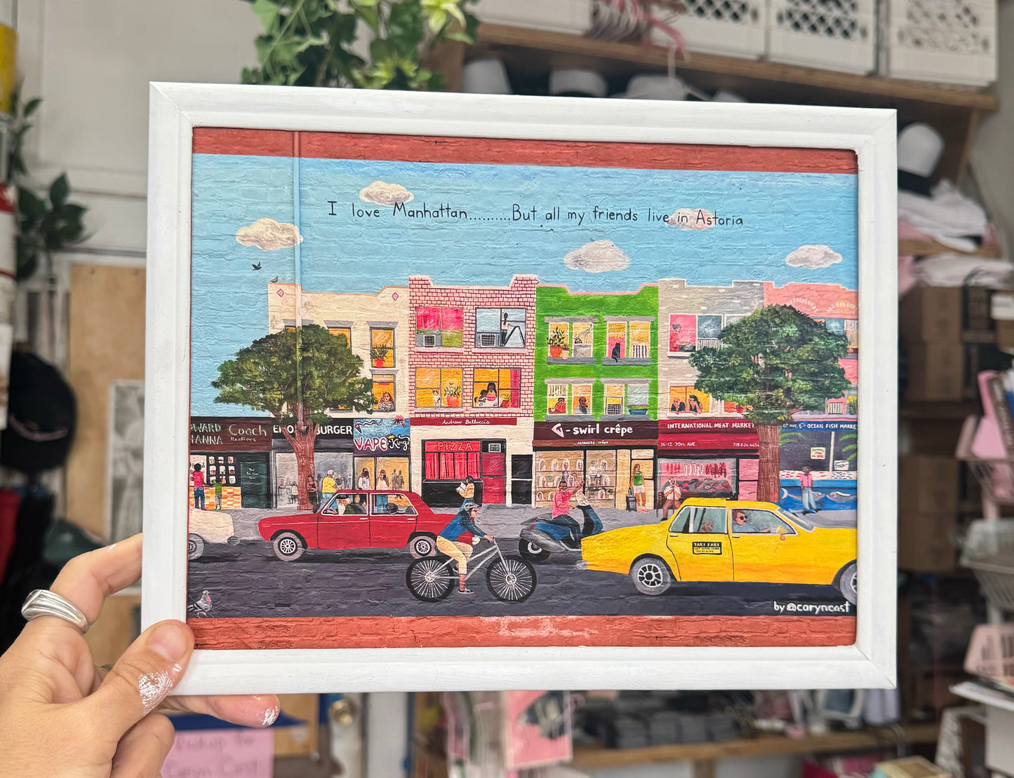 30th Avenue Street Mural Art Print