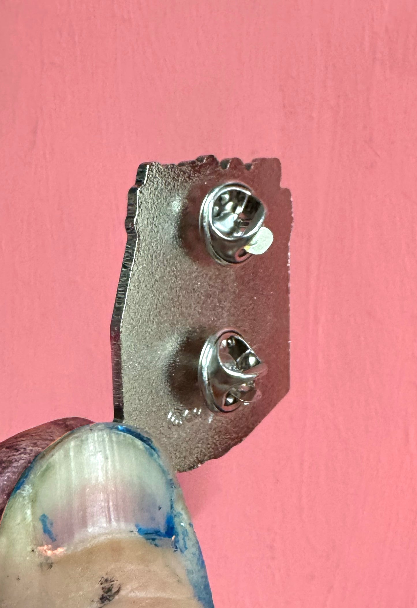 Burning Icebox Enamel Pin