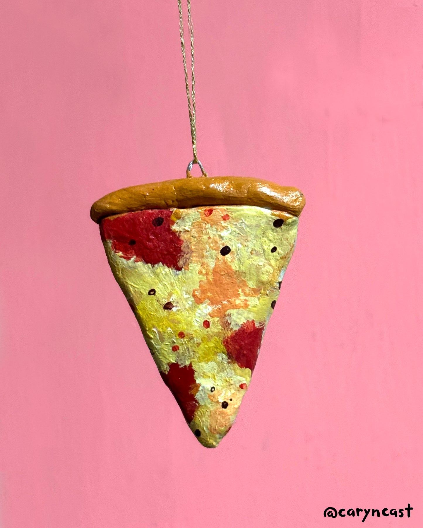 The Dollar Pizza Slice Ornament