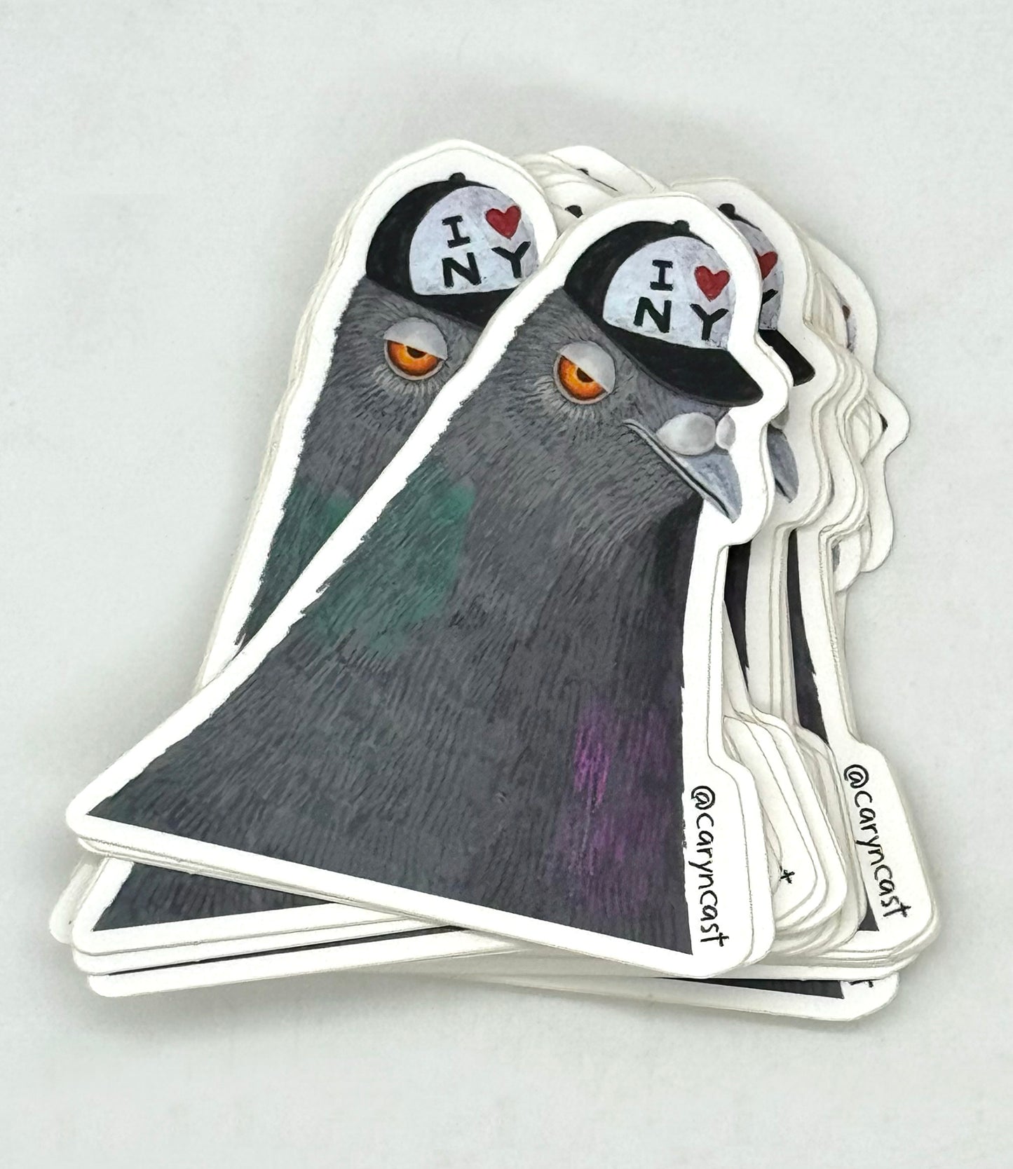 Grumpy Pigeon Sticker