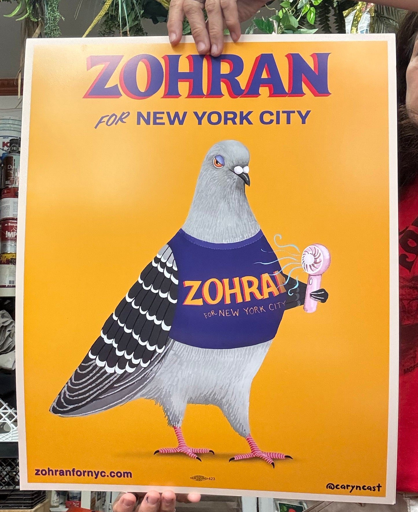 Jerry for Zohran Art Print & Poster