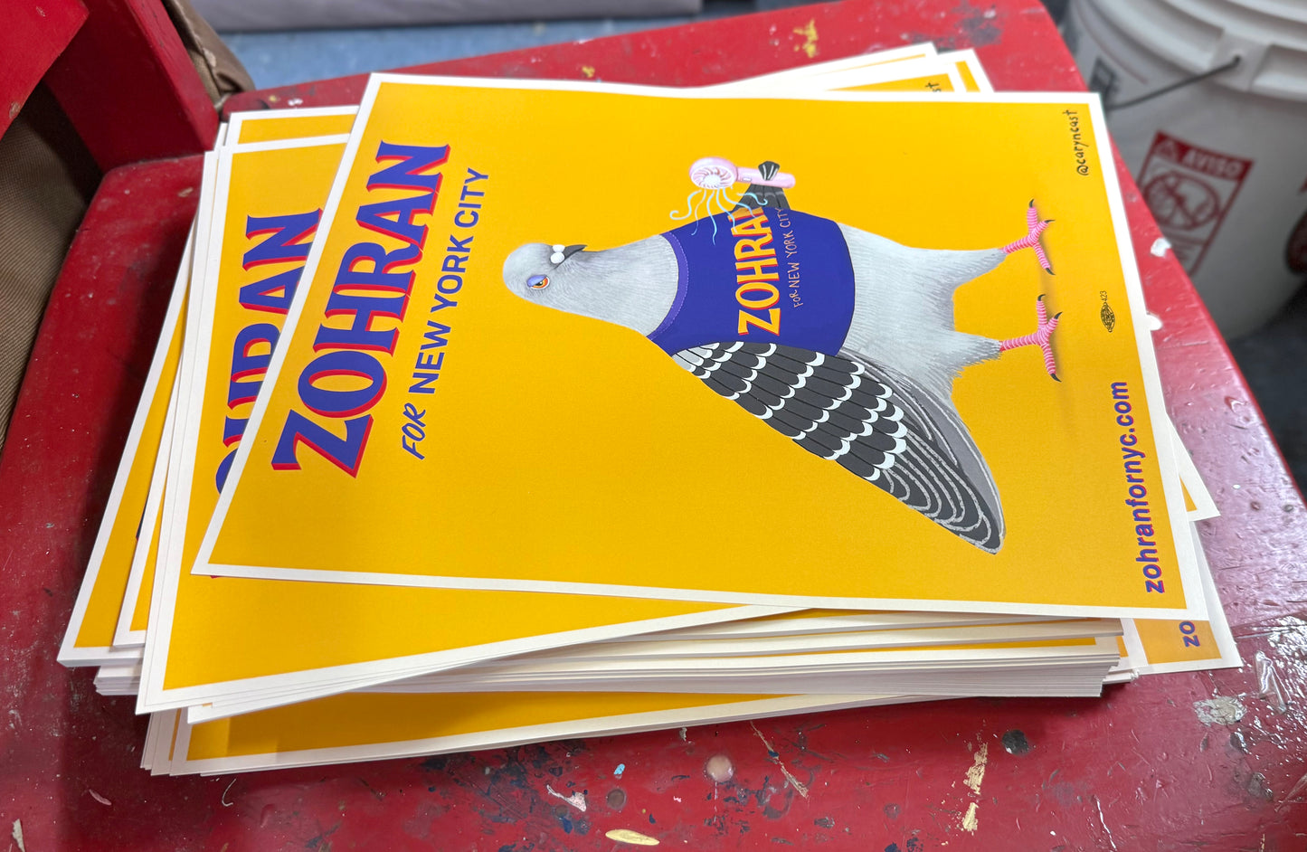 Jerry for Zohran Art Print & Poster