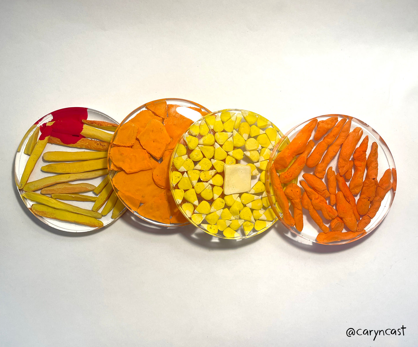Junk Food Coaster Set