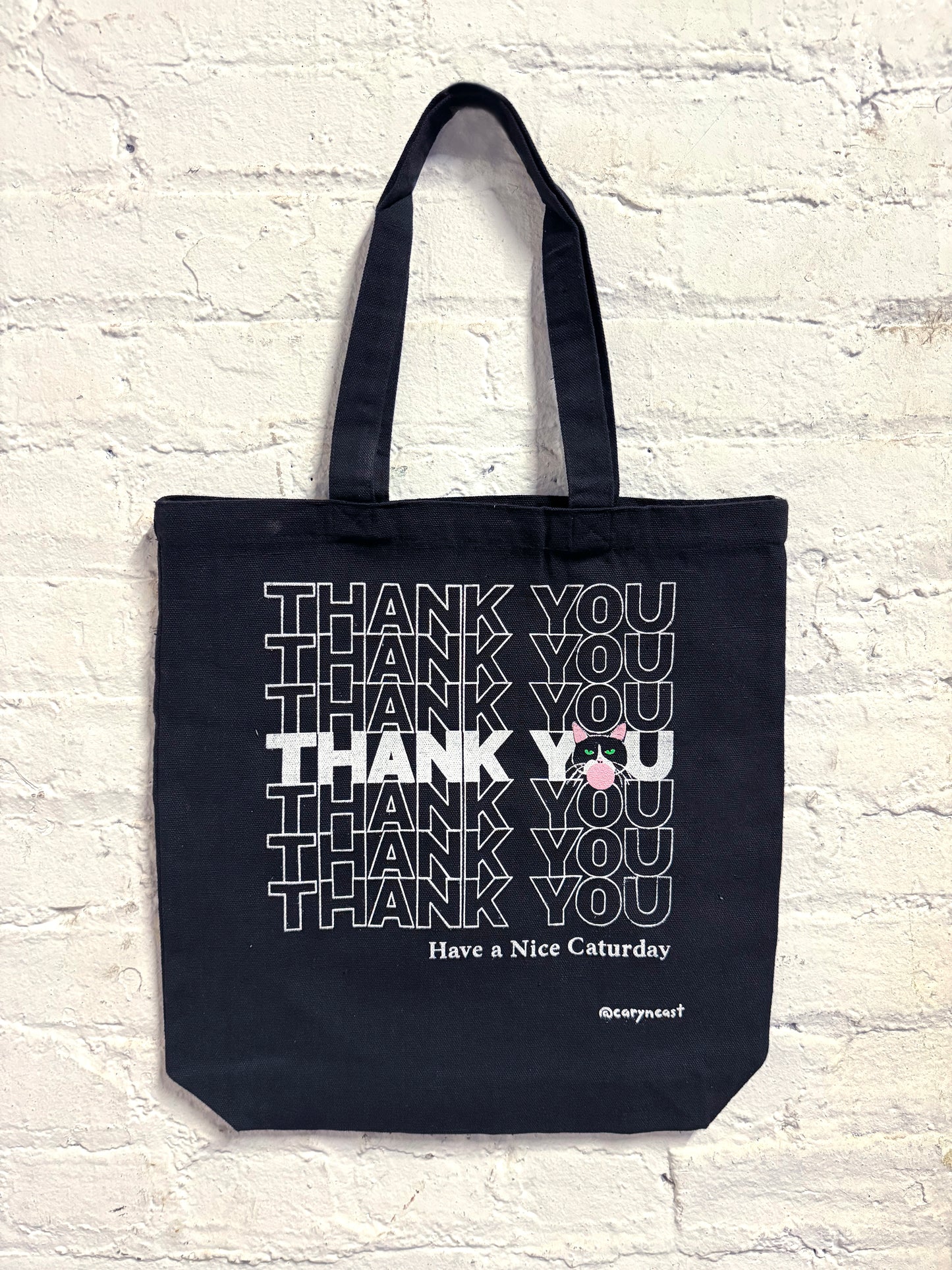 Mr. Snacks Thank You Tote Bag