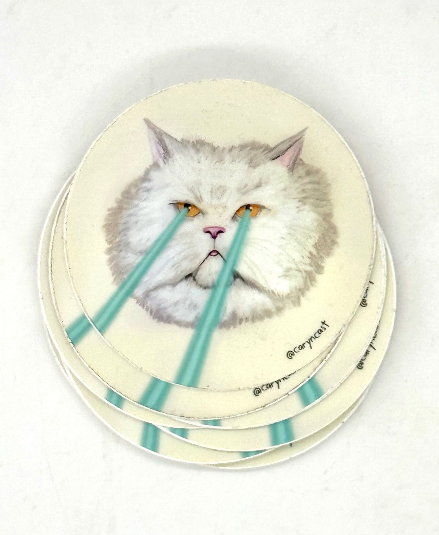 Psycho Kitty Sticker