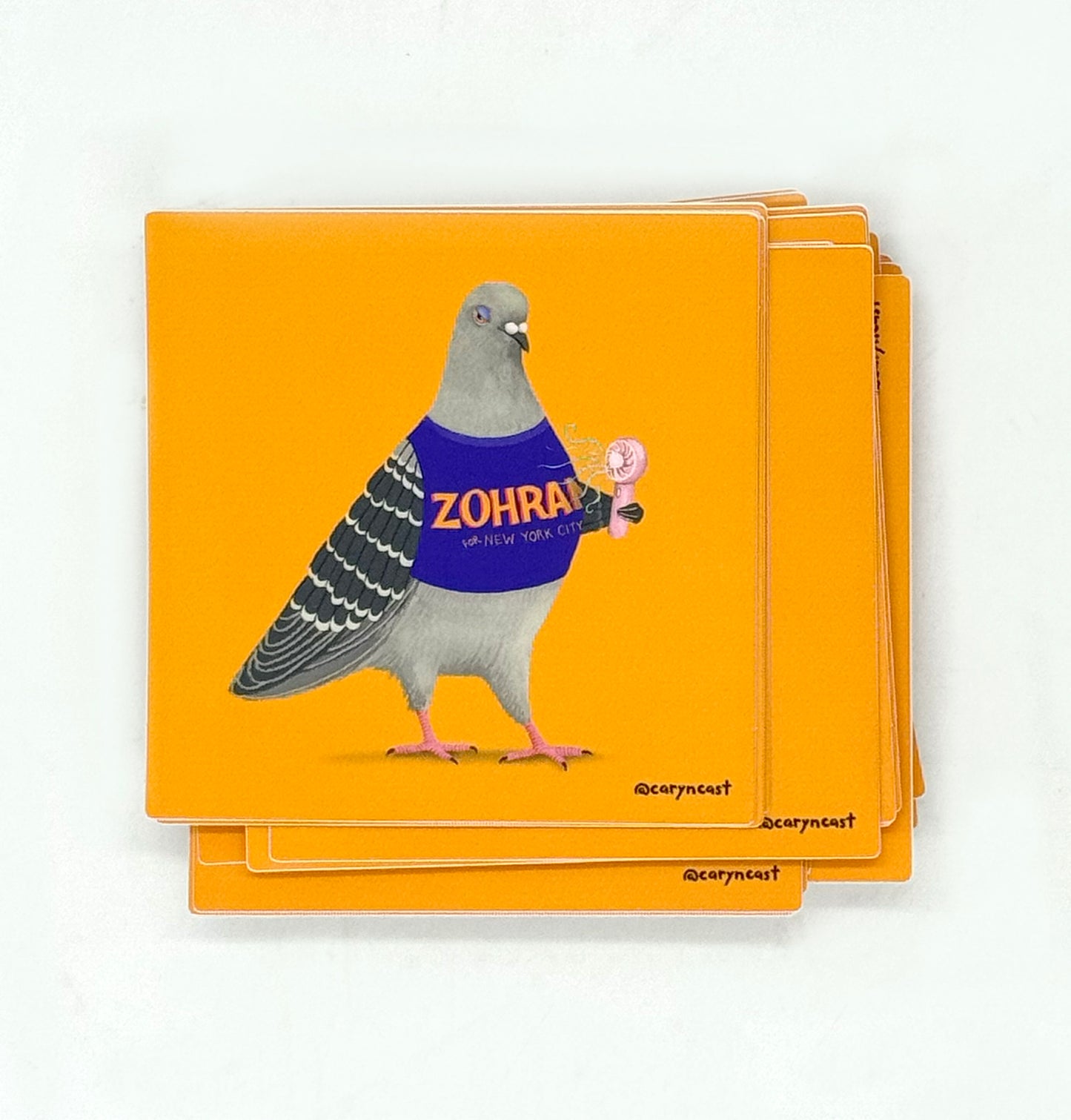 Jerry for Zohran Sticker
