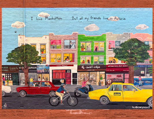 30th Avenue Street Mural Art Print