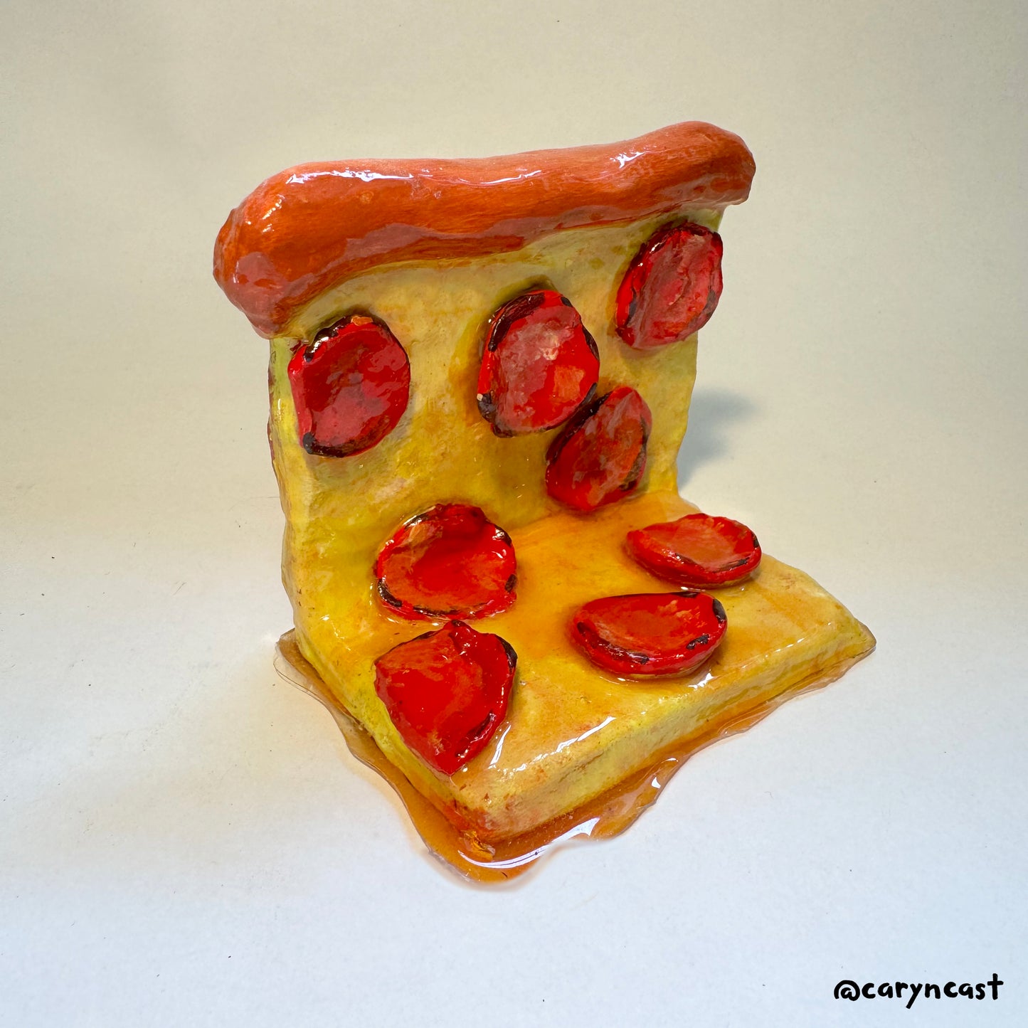 80s Square Pizza Bookend