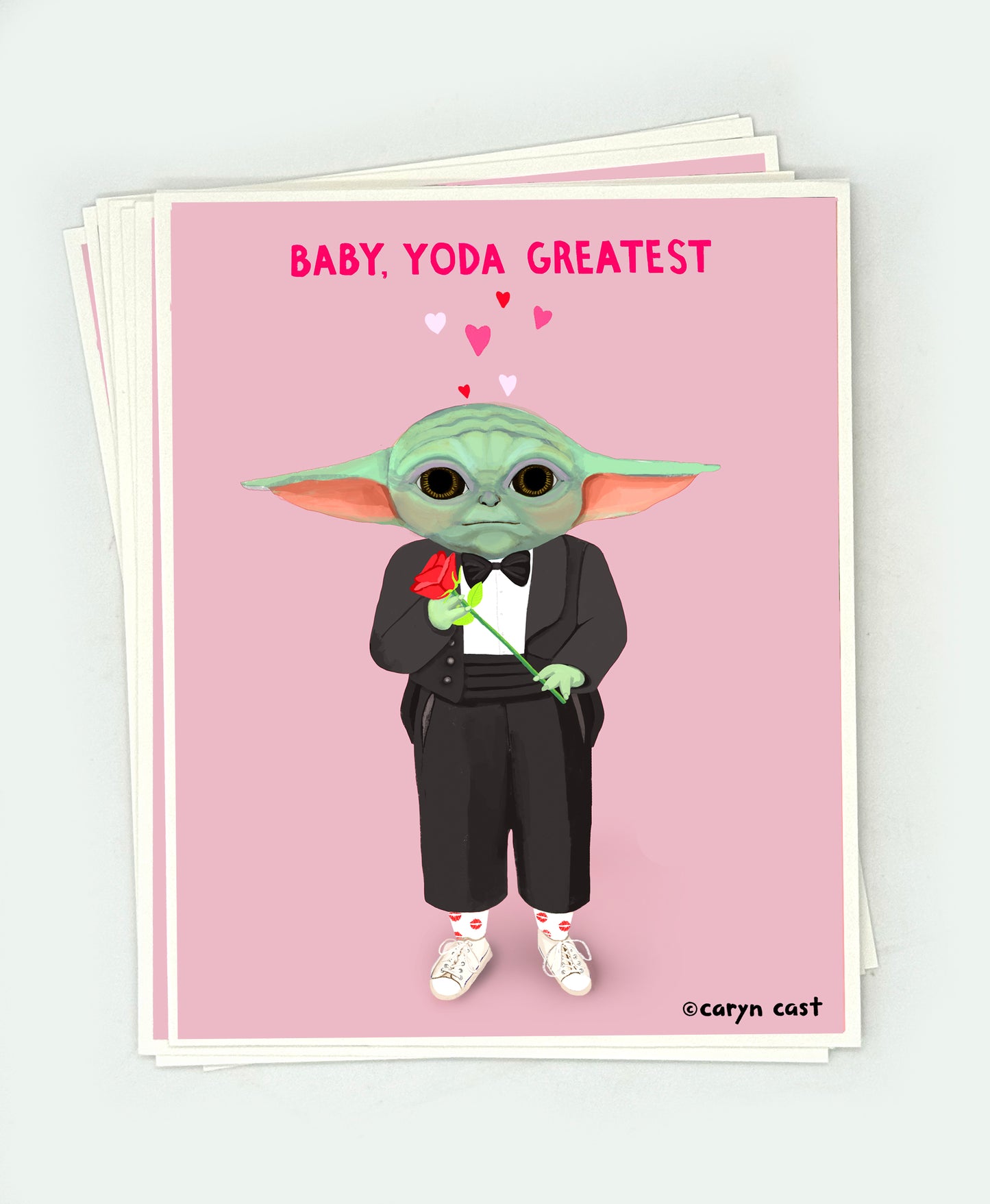 Baby Yoda Greatest Postcard