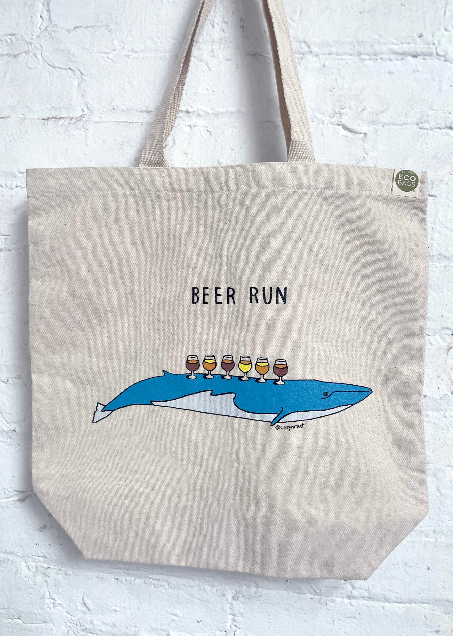 Beer Run Tote Bag