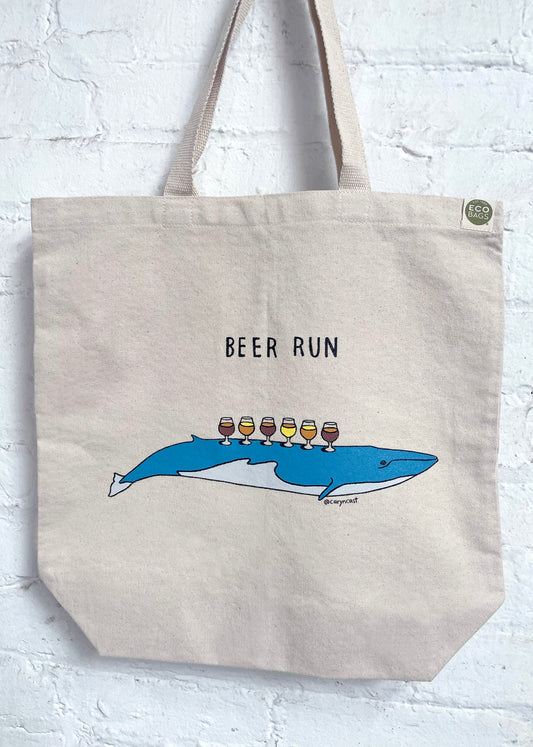 Beer Run Tote Bag