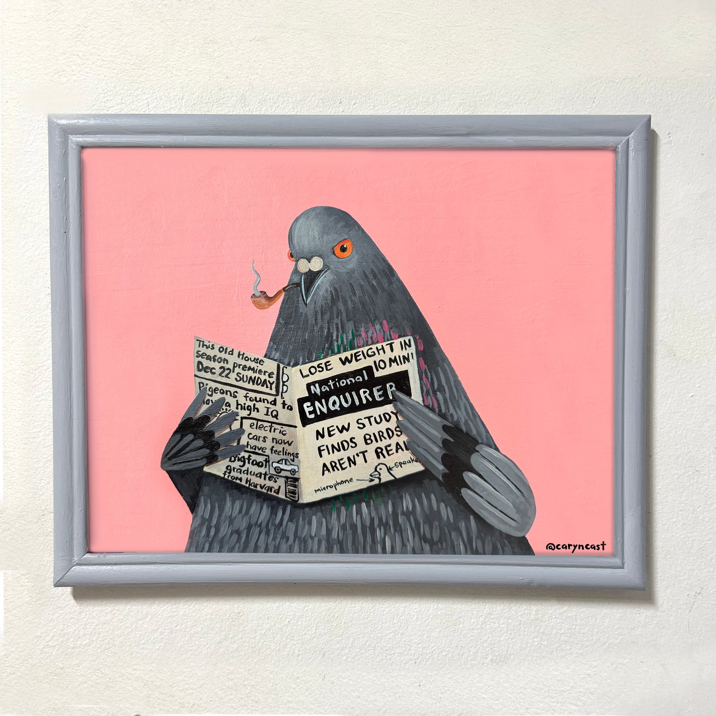 Birds Aren't Real Art Print