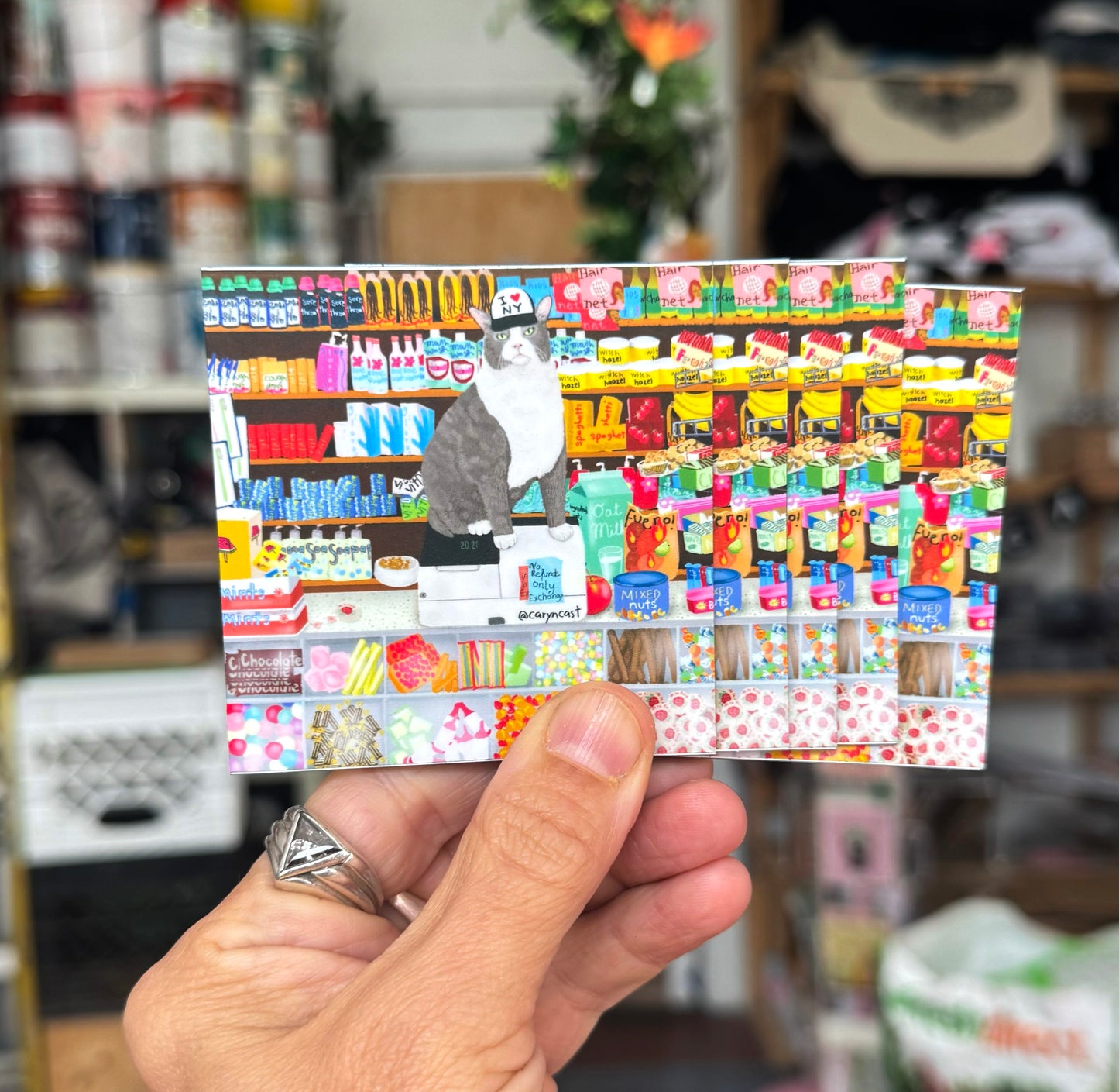 Bodega Kitty Magnet