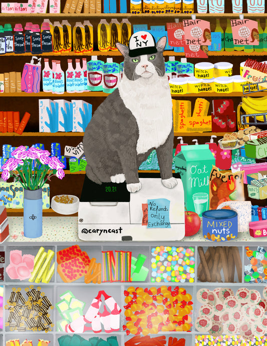 20 Framed Bodega Kitty Prints for Brilliant Marketing