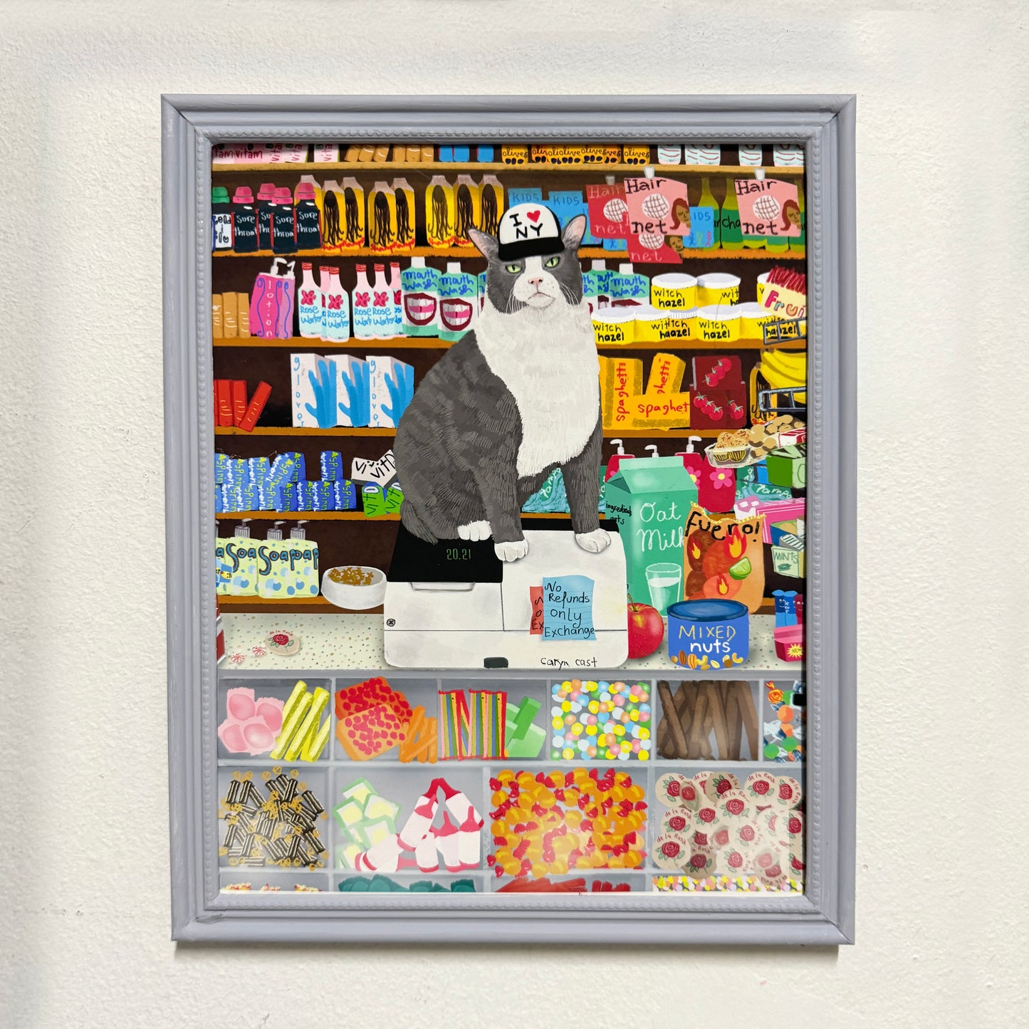 Bodega Kitty Print