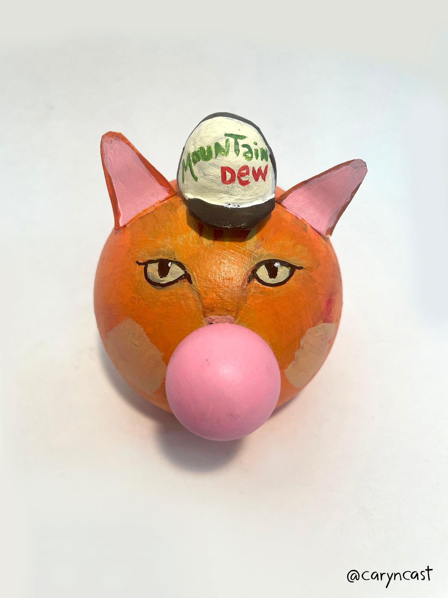 Carrot the Cat Paperweight