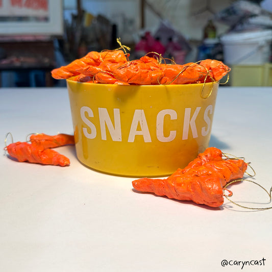 Cheeto Ornament