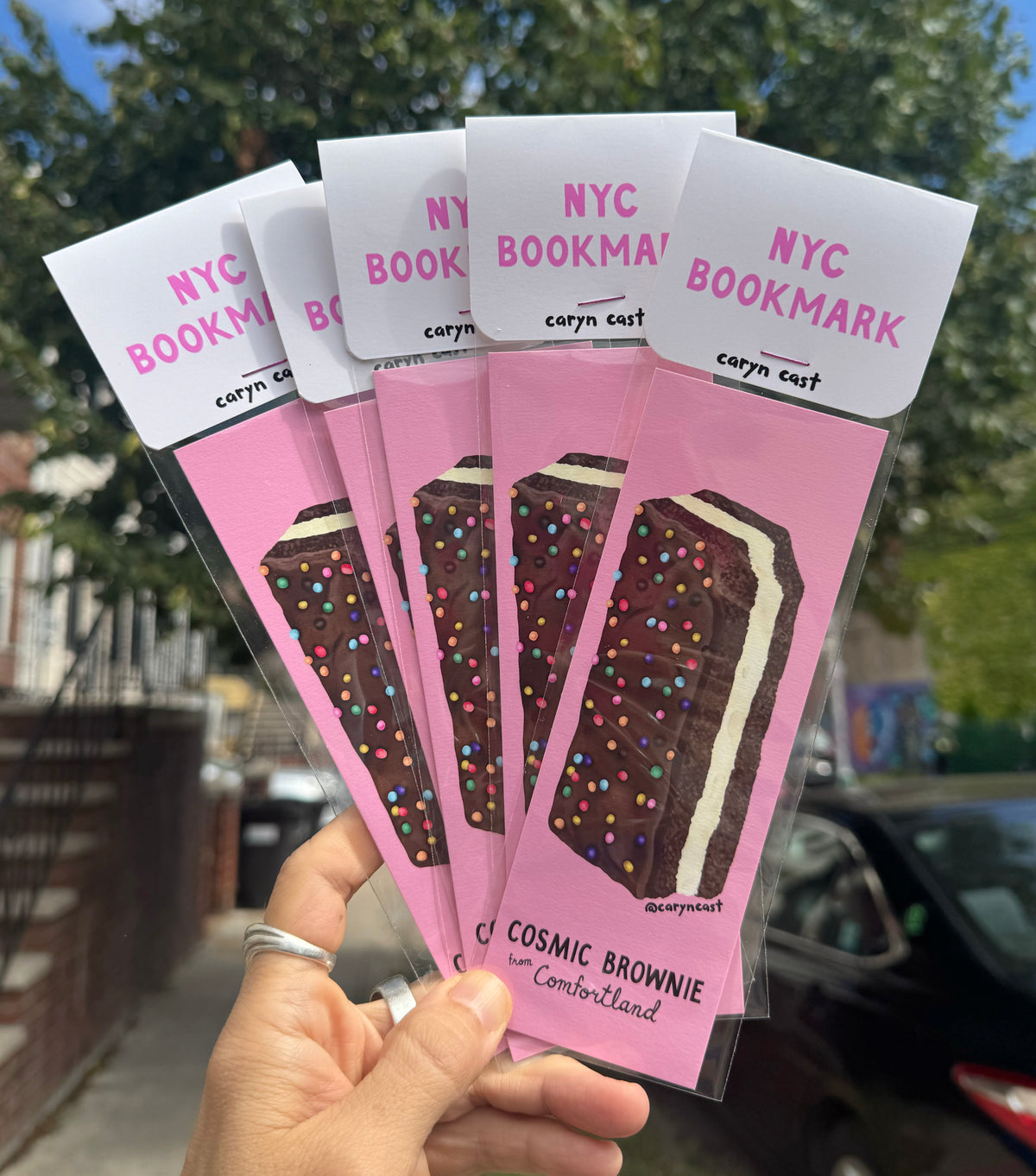 Cosmic Brownie from Comfortland Bookmark !