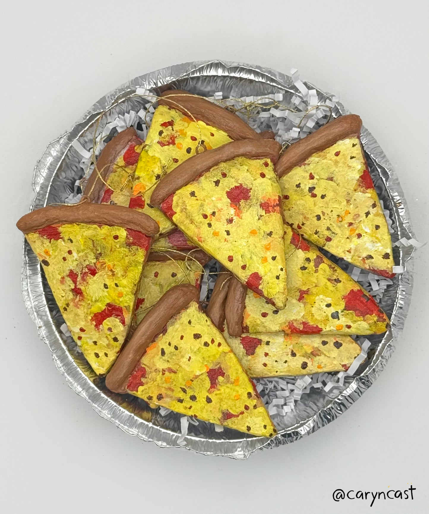The Dollar Pizza Slice Ornament