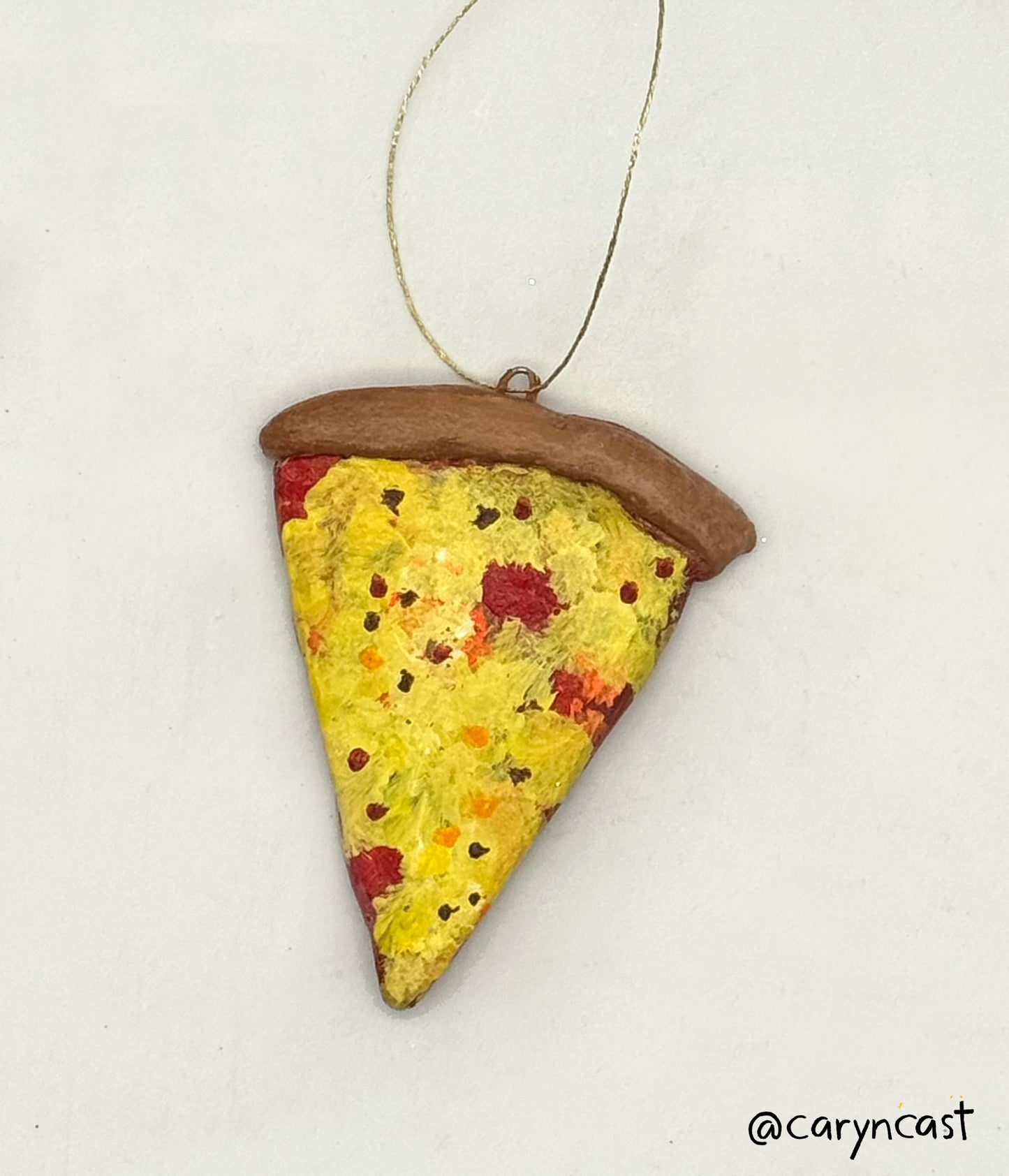 The Dollar Pizza Slice Ornament