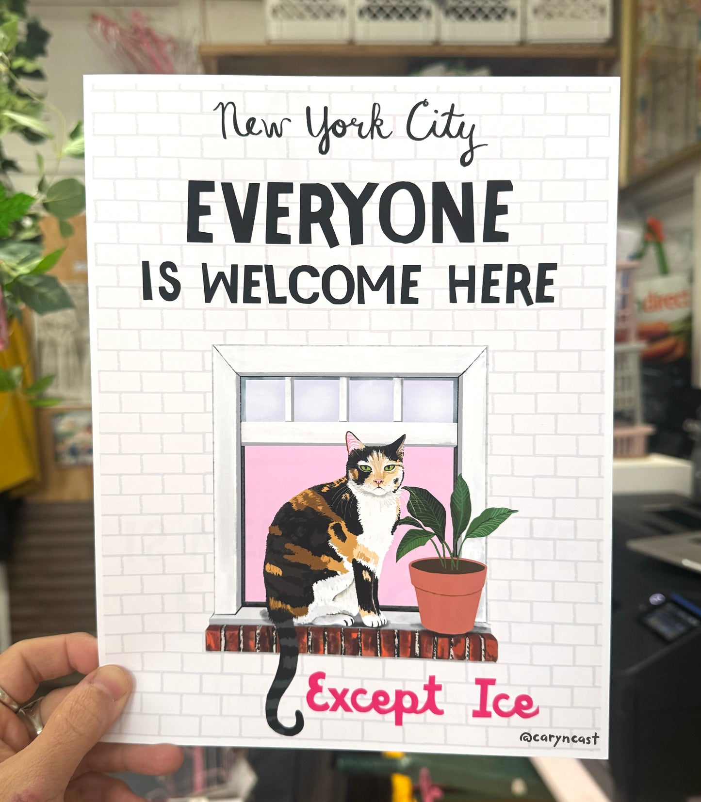 Everyone Is Welcome Here Print
