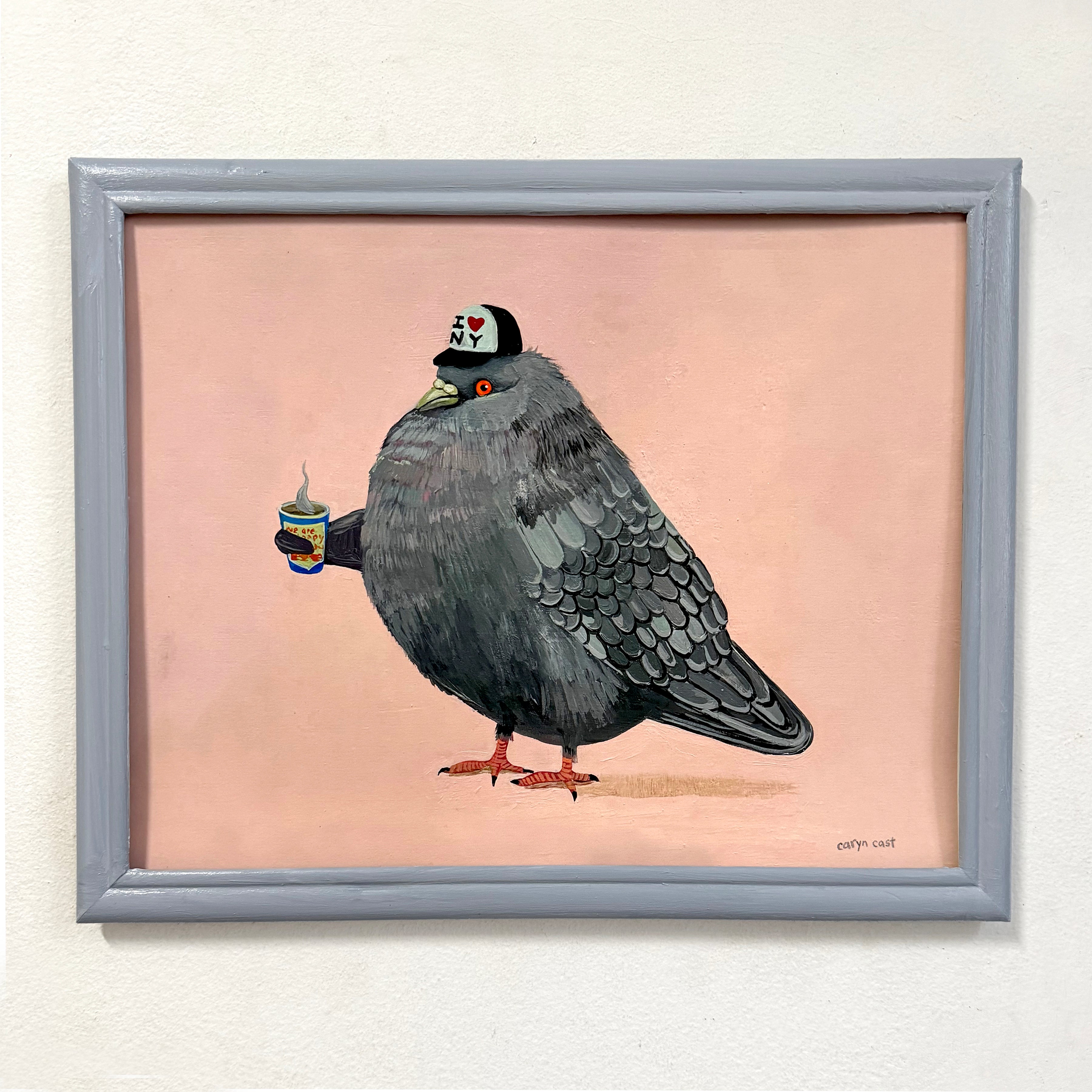 The Fluffy NYC Pigeon – Caryn Cast