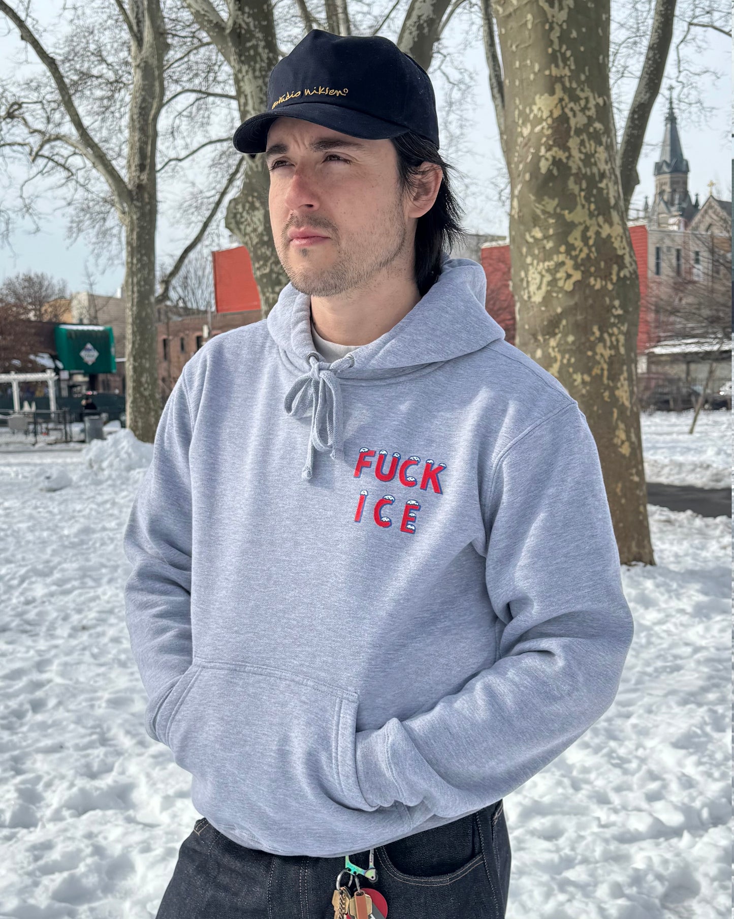 Fuck Ice Hoodie