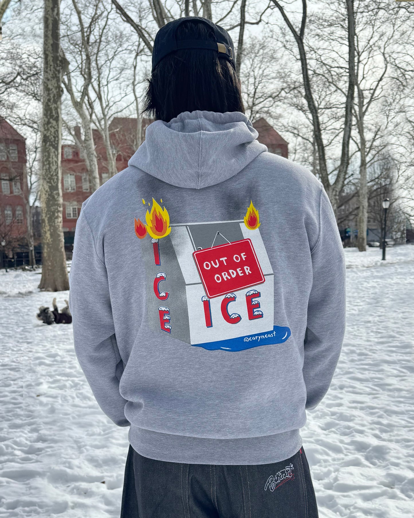 Fuck Ice Hoodie
