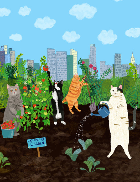 The Gardening Cats
