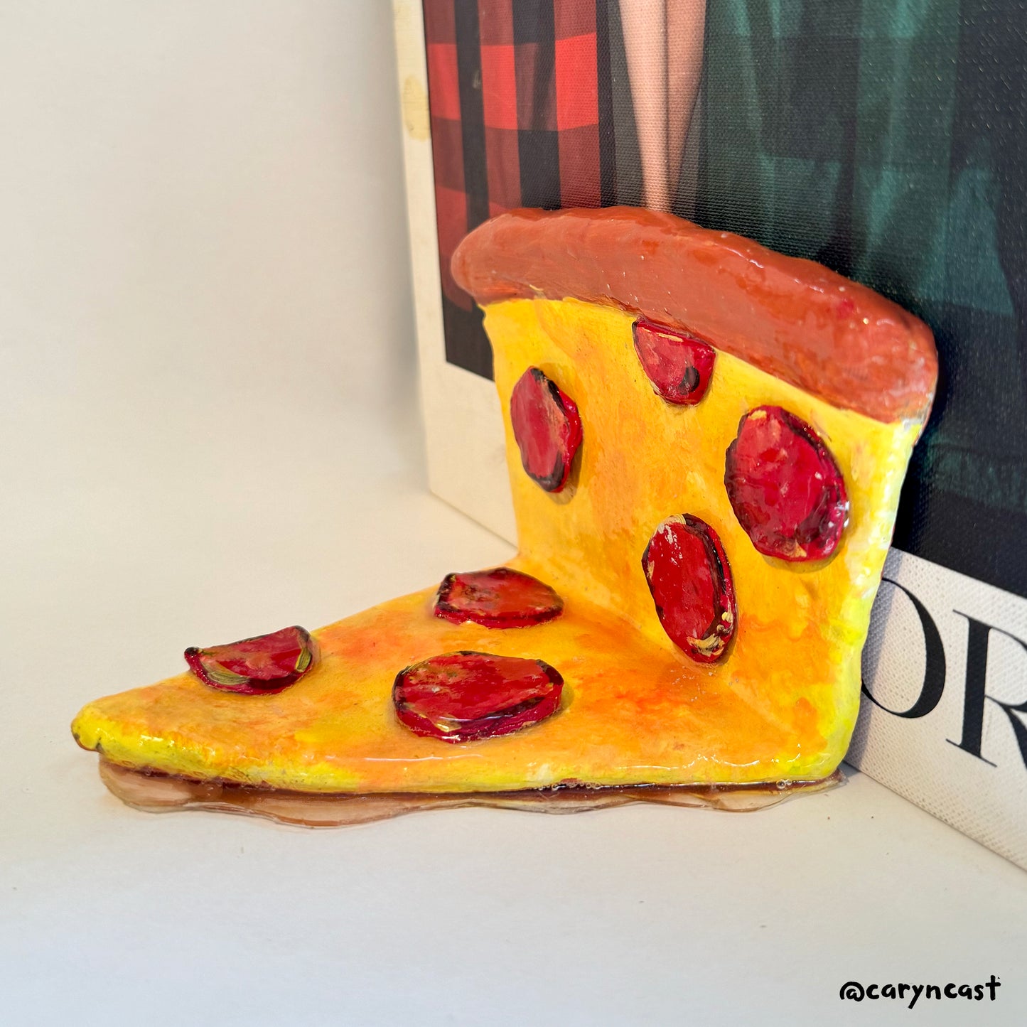 Greasy Pizza Bookend