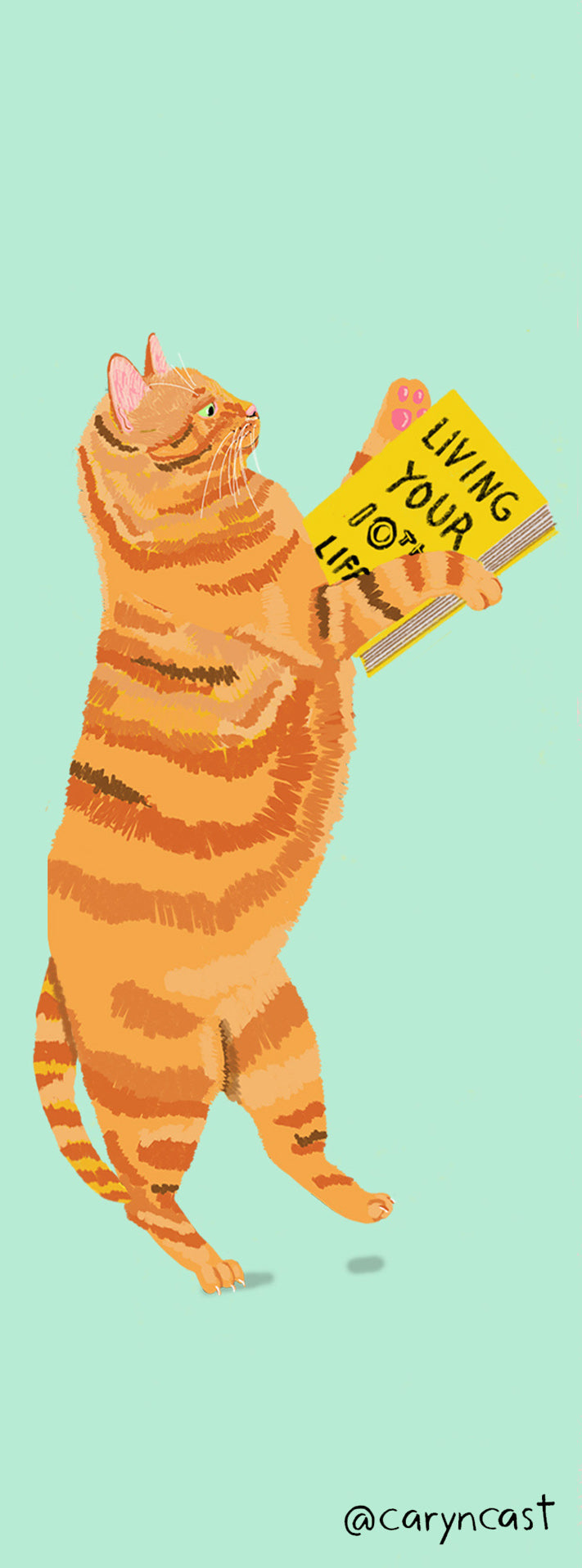 Reading Cats Bookmark Set