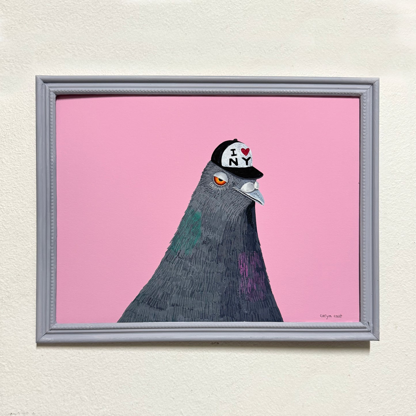 Grumpy NYC Pigeon