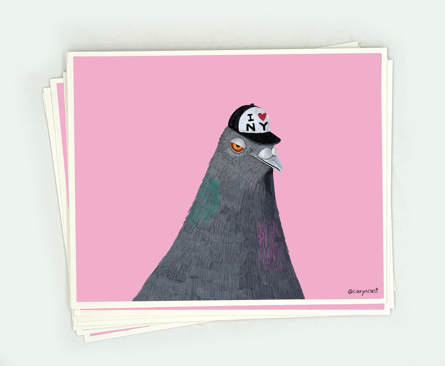 Grumpy Pigeon Postcards