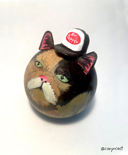 Houdini DP Kitty Paperweight
