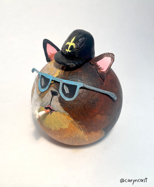 Houdini the Smoking Cat with Shades