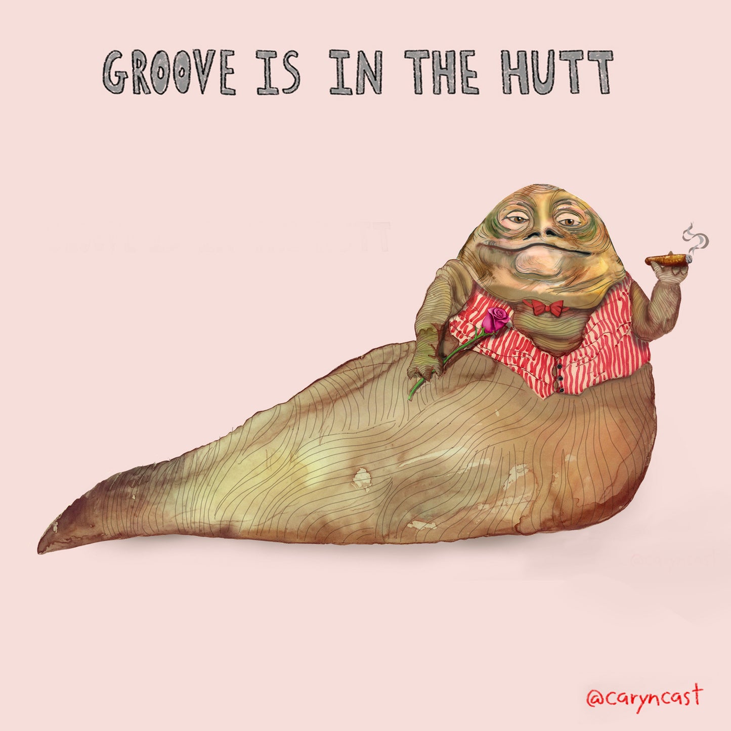 Groove is in the Hutt Valentines Card
