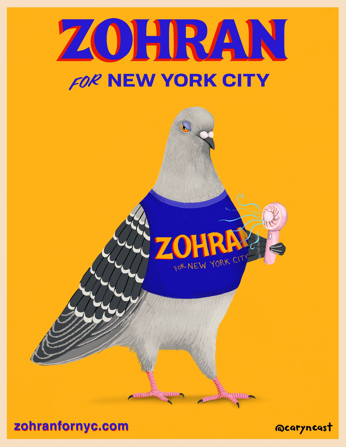 Jerry for Zohran Art Print & Poster