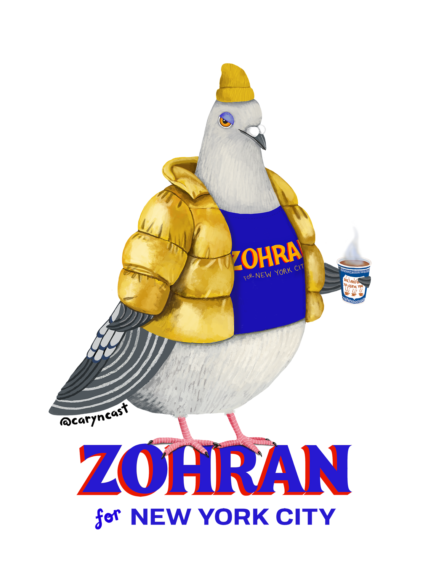 PREORDER Winter Jerry for Zohran long sleeve tee