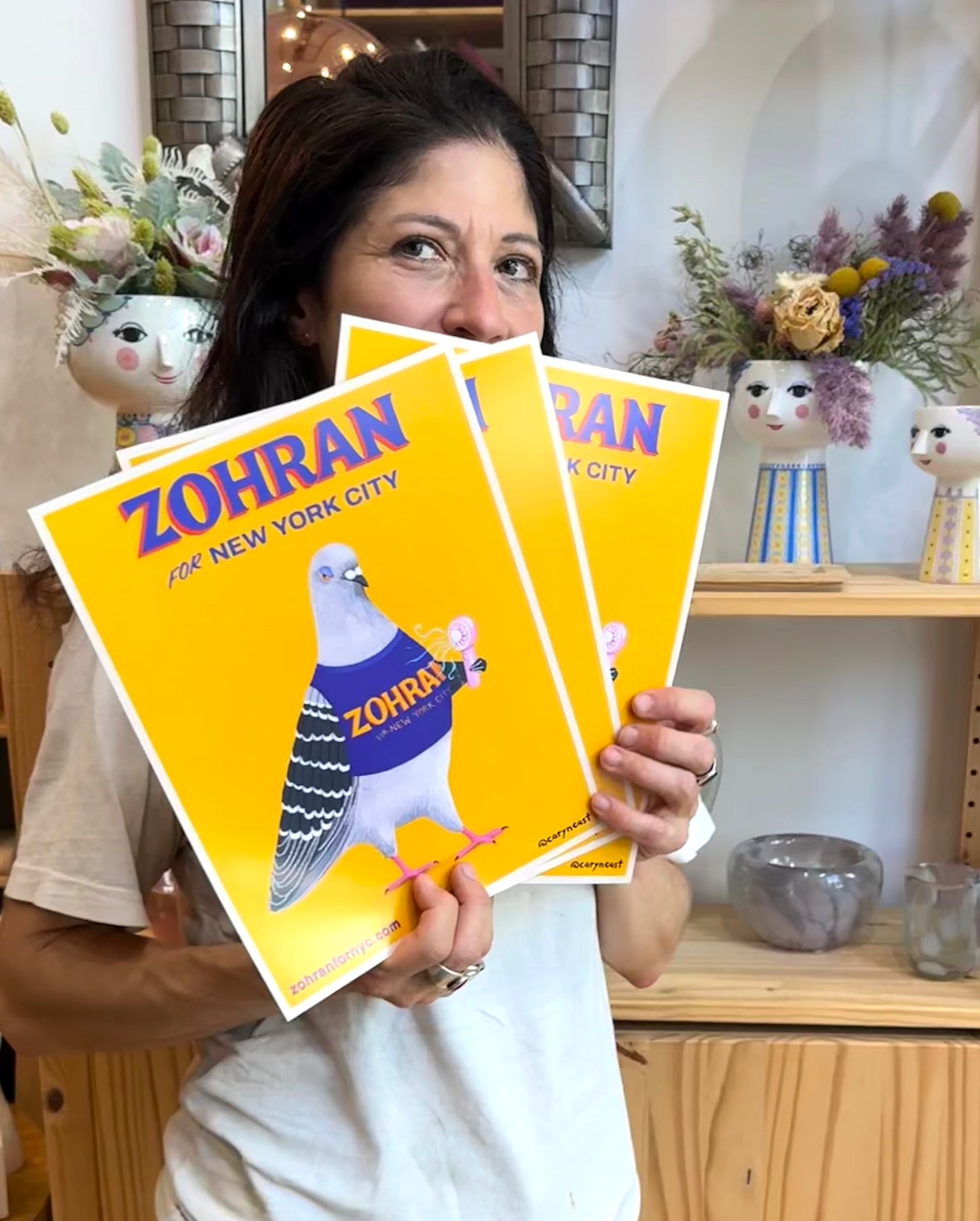 Jerry for Zohran Art Print & Poster