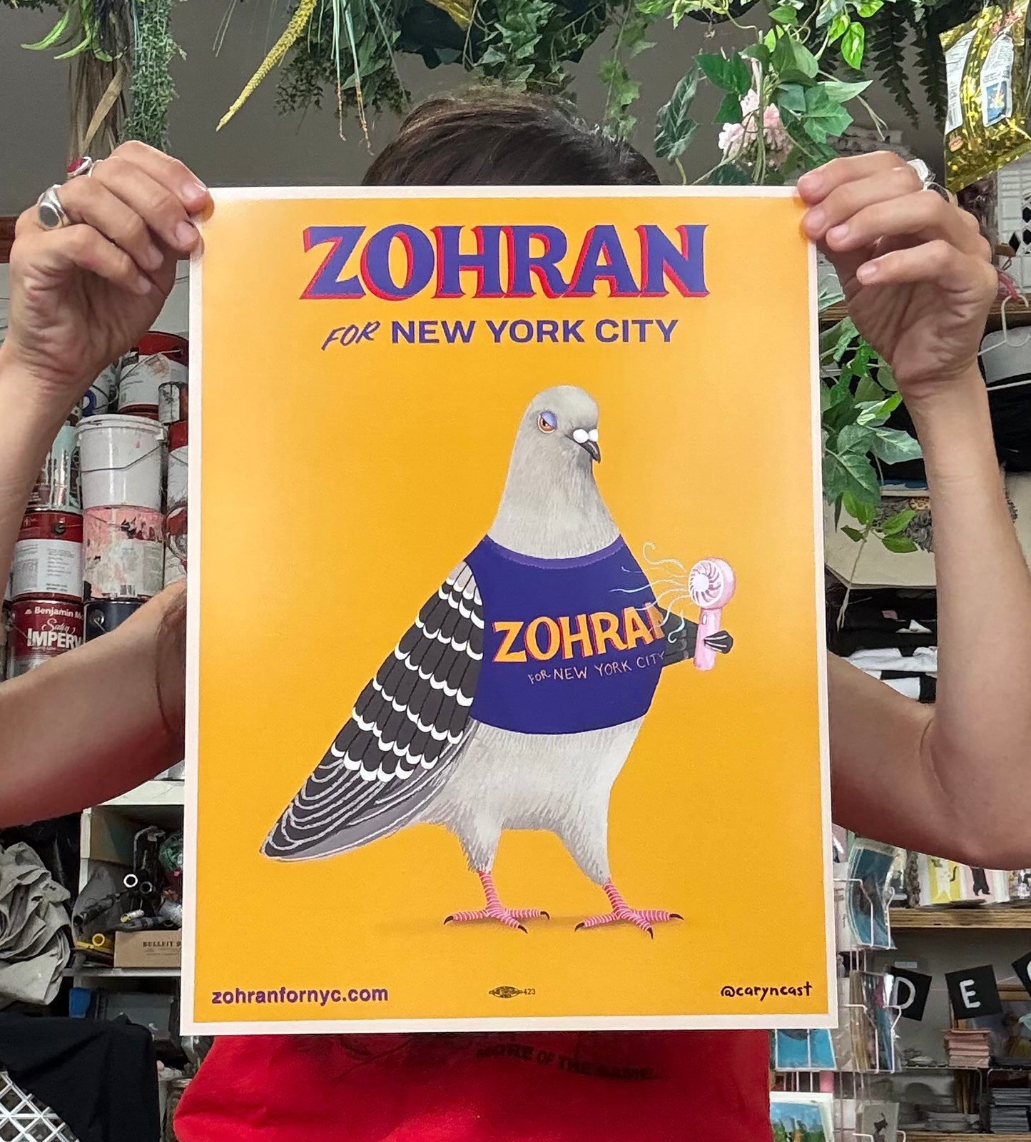 Jerry for Zohran Art Print & Poster