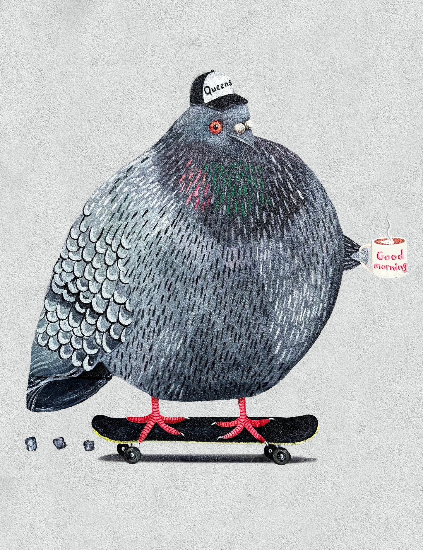 Jerry the Skateboarding Pigeon