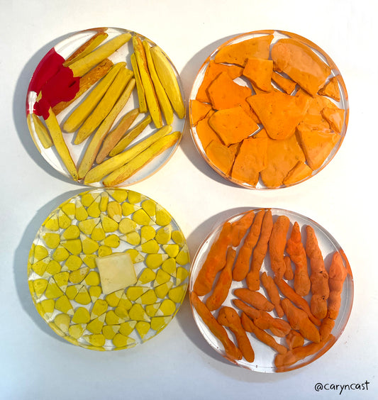 Junk Food Coaster Set