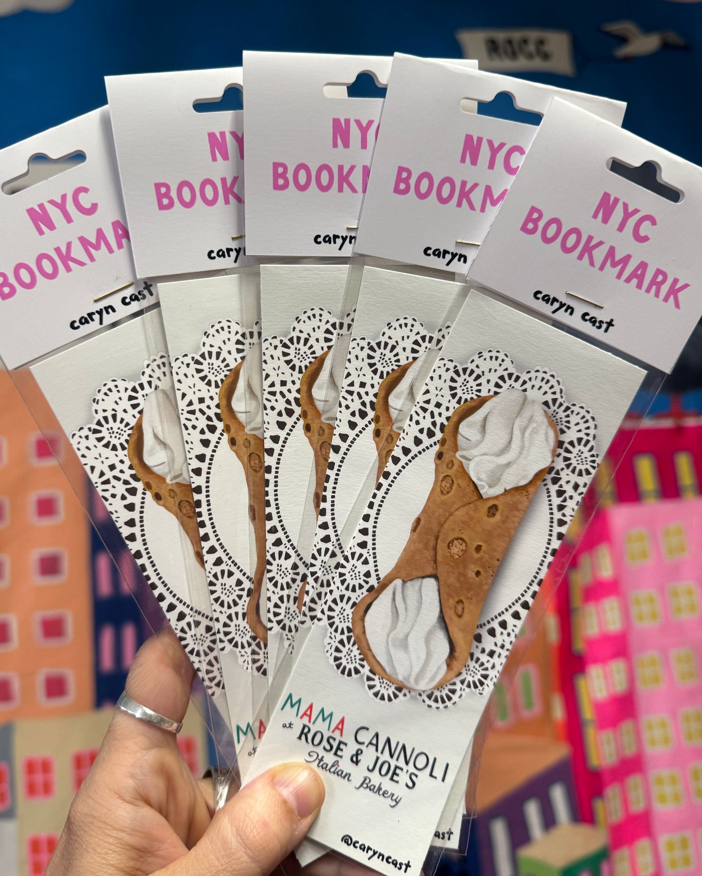 Mama Cannoli Bookmark