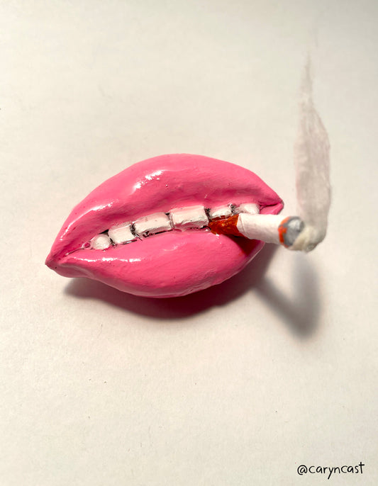Candy Red Lips magnet