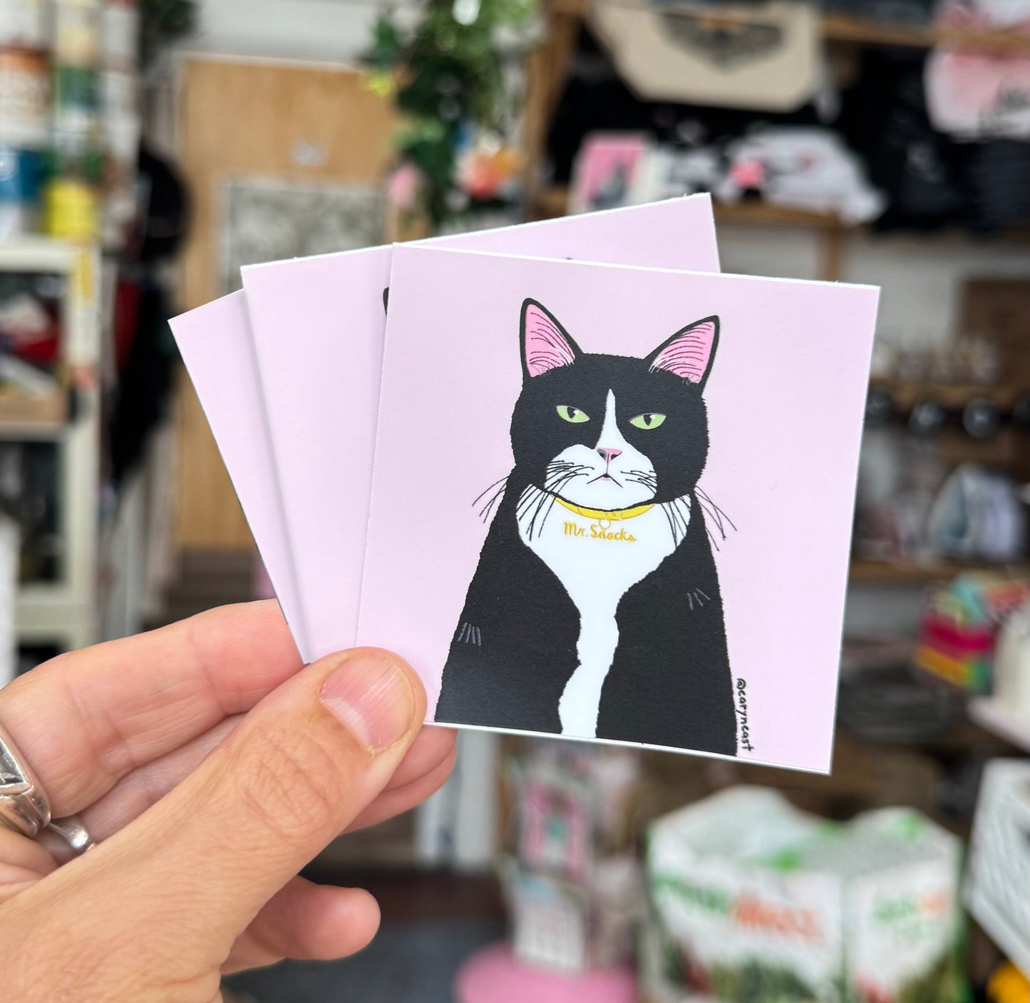 Mr. Snacks Sticker