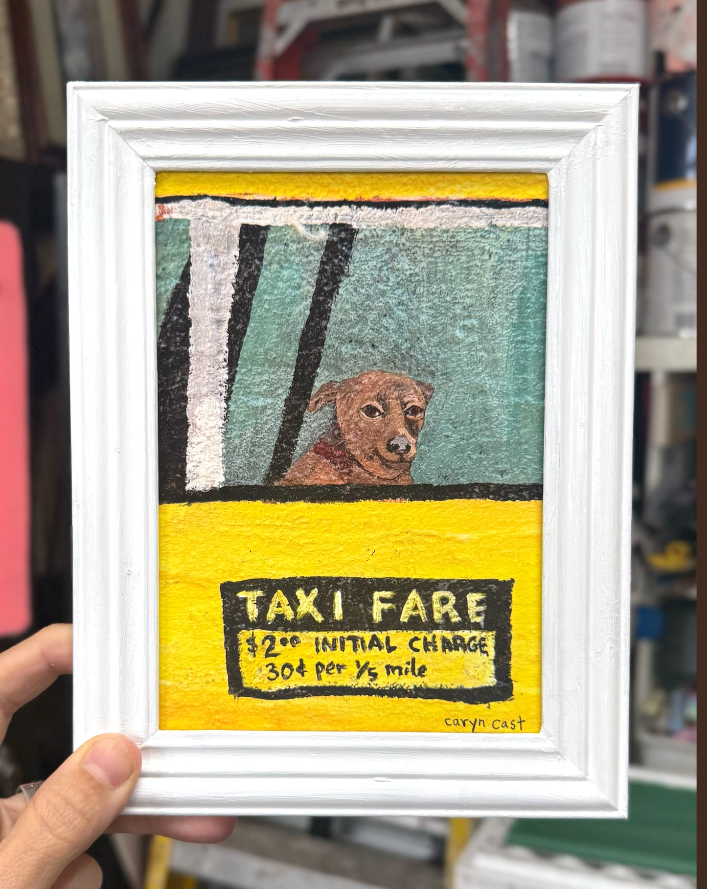 30th Avenue Street Mural Art Print