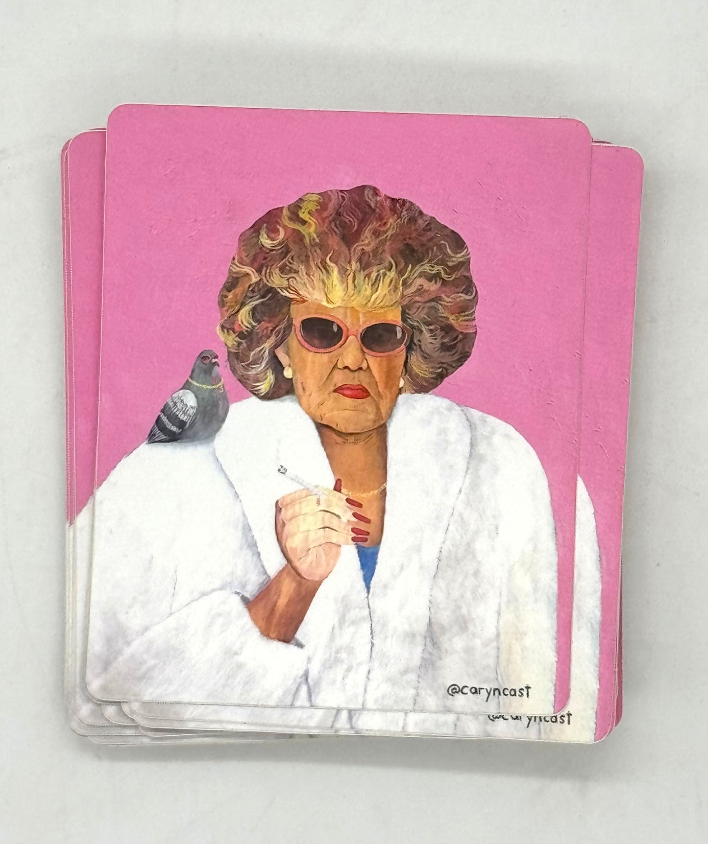 Pigeon Lady Sticker