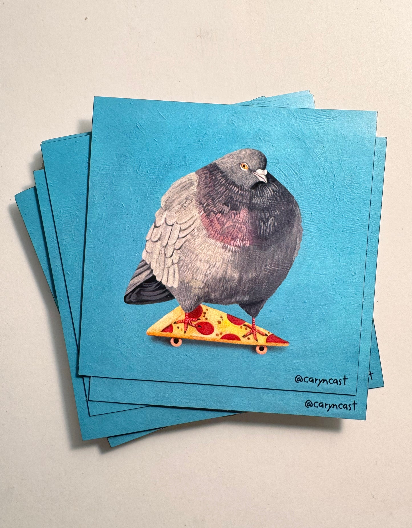 Pizza Pigeon Magnet