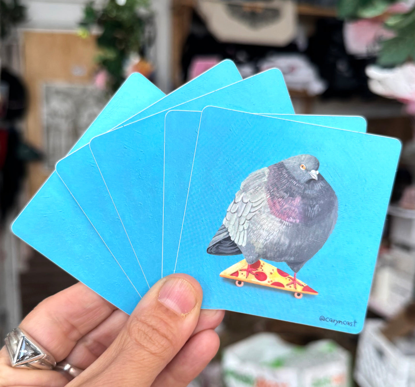 Pizza Pigeon sticker