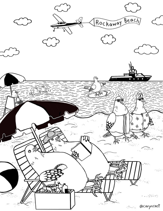 Queens Coloring Book for Queens Public Library
